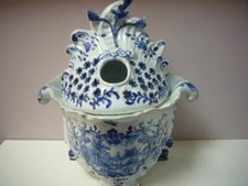Grande bouquetiere bleue - grande,