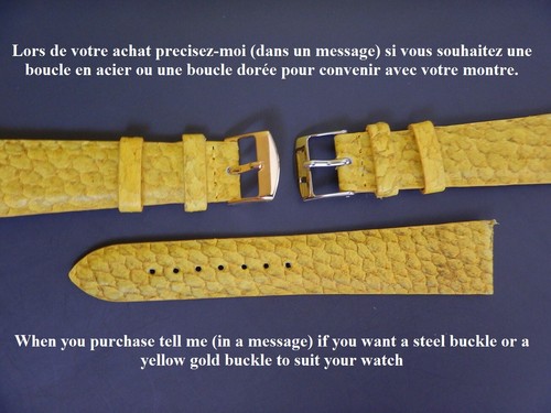 Bracelet cuir de saumon - bracelet,