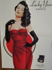  affiche pin up Lucky strike