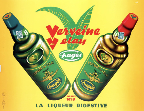 Affiche poster velay verveine - affiche,