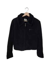 Veste noire Mango cuir |