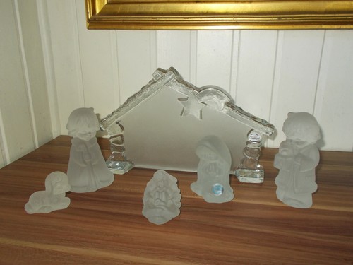 Exceptionnel crèche cristal - crèche,
