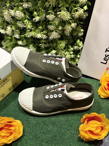 Chaussures toile kaki les - toile,