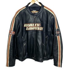 Veste Blouson En Cuir Biker