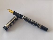 Stylo Plume Métal Argenté