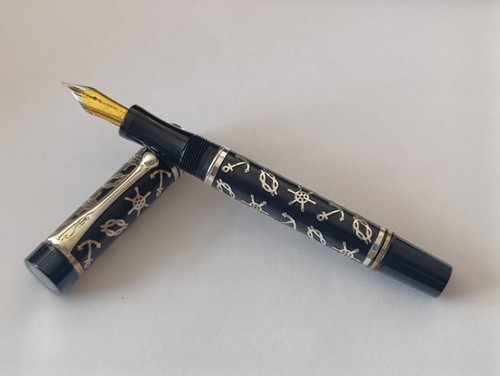 Stylo plume métal argenté - plume,