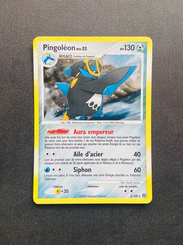 Carte pokémon pingoleon - carte,