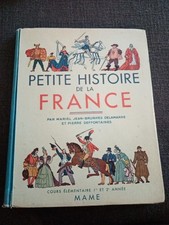 PETITE HISTOIRE DE LA FRANCE-1943-CE1 CE2-PRIMAIRE-Livre scolaire ecole