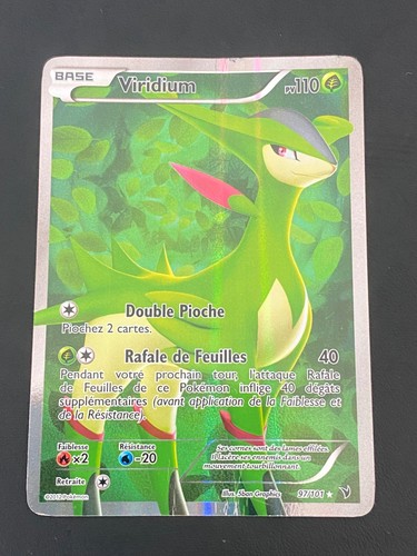 Carte pokemon viridium 101 - pokemon,