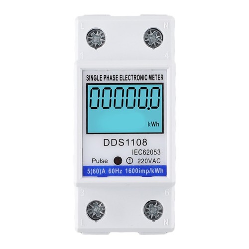 Compteur énergie compact - d'énergie, et
