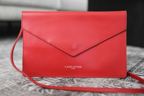 Pochette lancaster rouge - lancaster, en