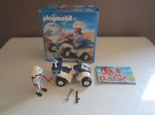 BOITE PLAYMOBIL City Action 3655 - Policier Quad À Friction Poids : 130 Grammes