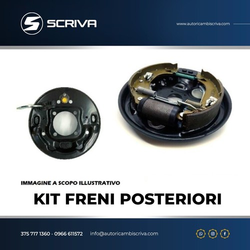 Kit frein arrière tambour - frein,