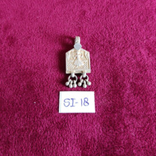 Pendentif Amulette En Argent