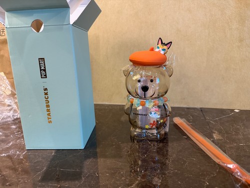 Starbucks pop mart bearista - starbucks,