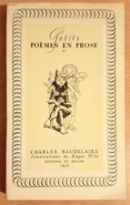 CHARLES BAUDELAIRE - PETITS POÈMES EN PROSE - 1942 NUMÉROTÉ .