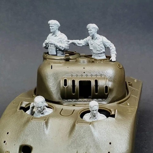 4pcs resin model kit - 1/35,