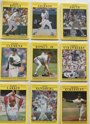 Nfl mlb fleer 36 - fleer, 91