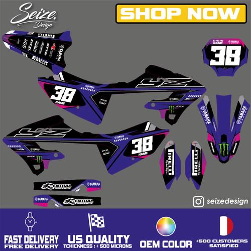 Kit déco yamaha blue - kit,
