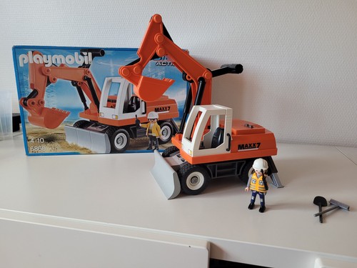 Playmobil 6860 tractopelle - playmobil,