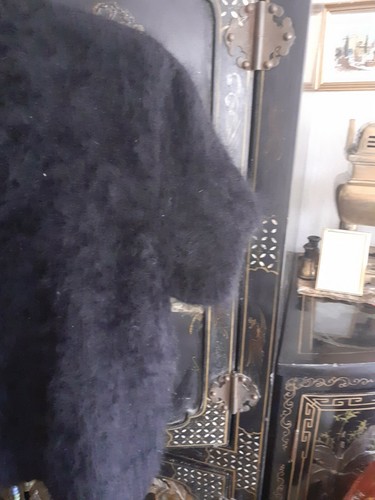 Superbe pull angora noir - superbe,