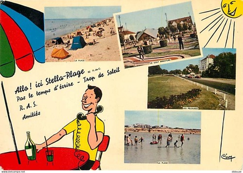 Carte postale stella - postale,