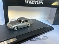 MATRIX PORSCHE 356B 1600 REUTTER GHIA-AIGLE 1961 SILVER METALLIC 1:43