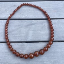 collier ambre Bakelite 