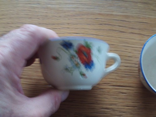 Rare ancienne tasses salins - ancienne,