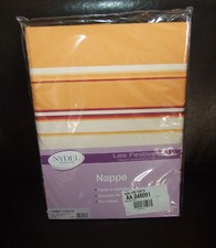 NYDEL NAPPE CARREE LES FESTIVES 170*170CM JACQUARD COTON 