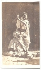 Guerriers algériens arabes ca 1865 Algérie Photo CDV Jeu d'ombres et lumières