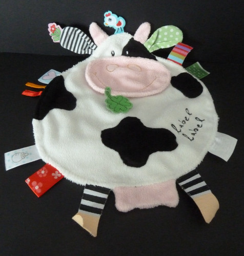 Doudou plat rond label - 29.,