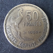 Piéce de 50 FRANCS GUIRAUD