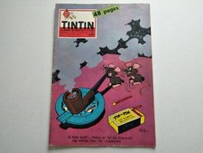 JOURNAL TINTIN n° 592  TOUR DU MONDE EN 2 CV ( 4p ) COUVERTURE  R.MACHEROT