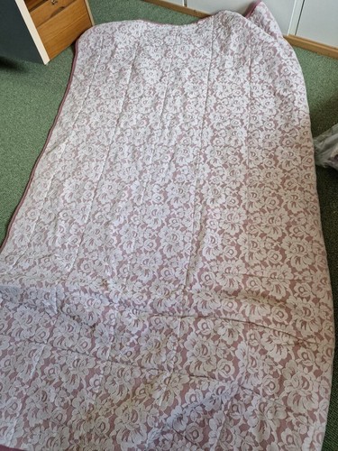 Ancien dessus lit broderie - ancien,