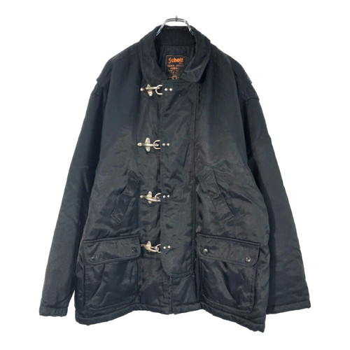 Schott fireman jacket black - jacket,