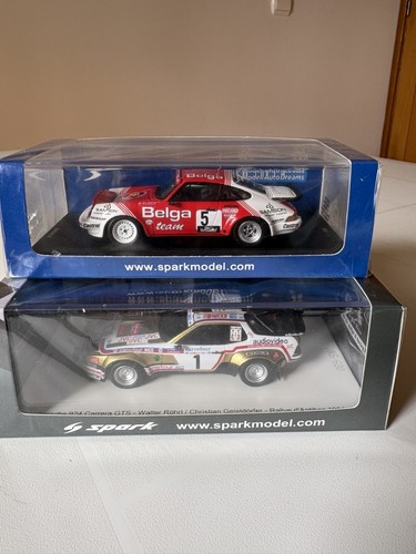 Spark rally set porsche - 1:43,