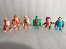 Lot 6 Figurines Donkey Kong