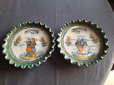 Lot de 2 assiettes