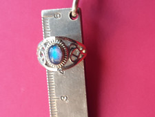 BAGUE FEMME LABRADORITE  ~