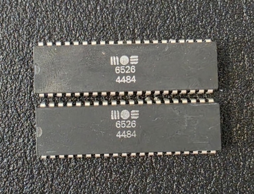 Mos 6526 commodore cia - mos, 64