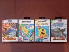 Lot de 4 Jeux Sega Master