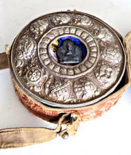 Ancient Tibet Buddhism Silver