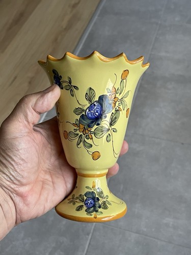 Vase faience martres - de,