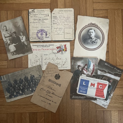 France lot officier loubere - france,