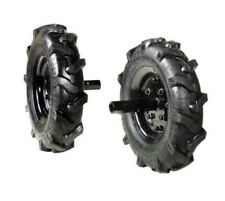 Paire De Roues En Caoutchouc