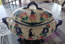 Soupière  - Faïence Henriot