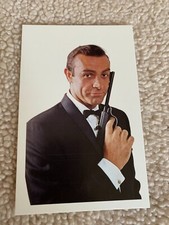 CARTE POSTALE JAMES BOND 007 roger moore timothy dalton Sean Connery ...