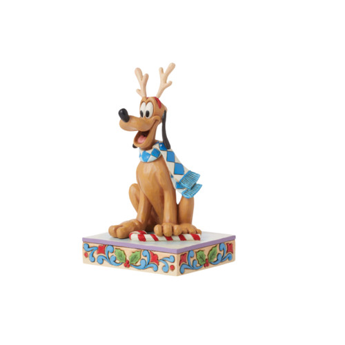 Figurine pluto noël - pluto, de