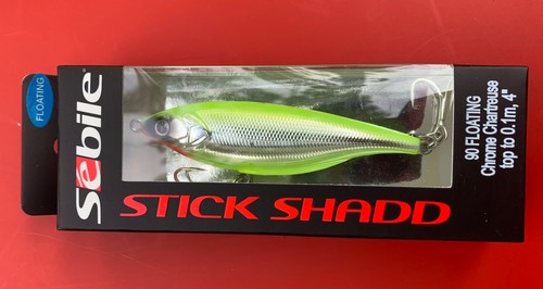 Sebile stick shadd 90 chrome - ,